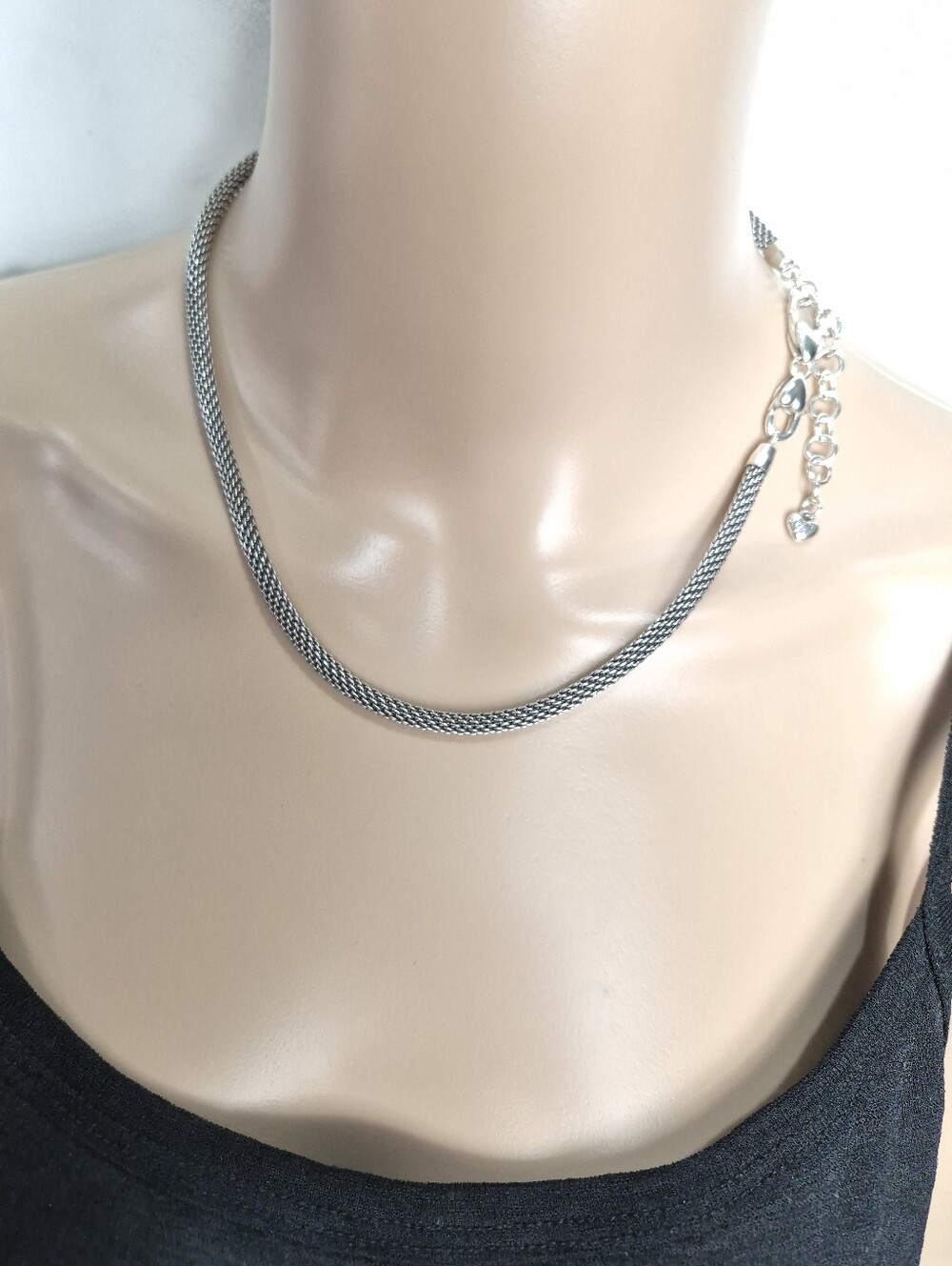 Brighton Beverly Glam Mesh Link Charm Necklace - Picture 6 of 6